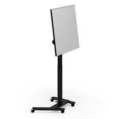 mobiler Tisch Rednerpult mit Rollen Stehtisch Rosconi FX Flex
Whiteboard-Oberfläche